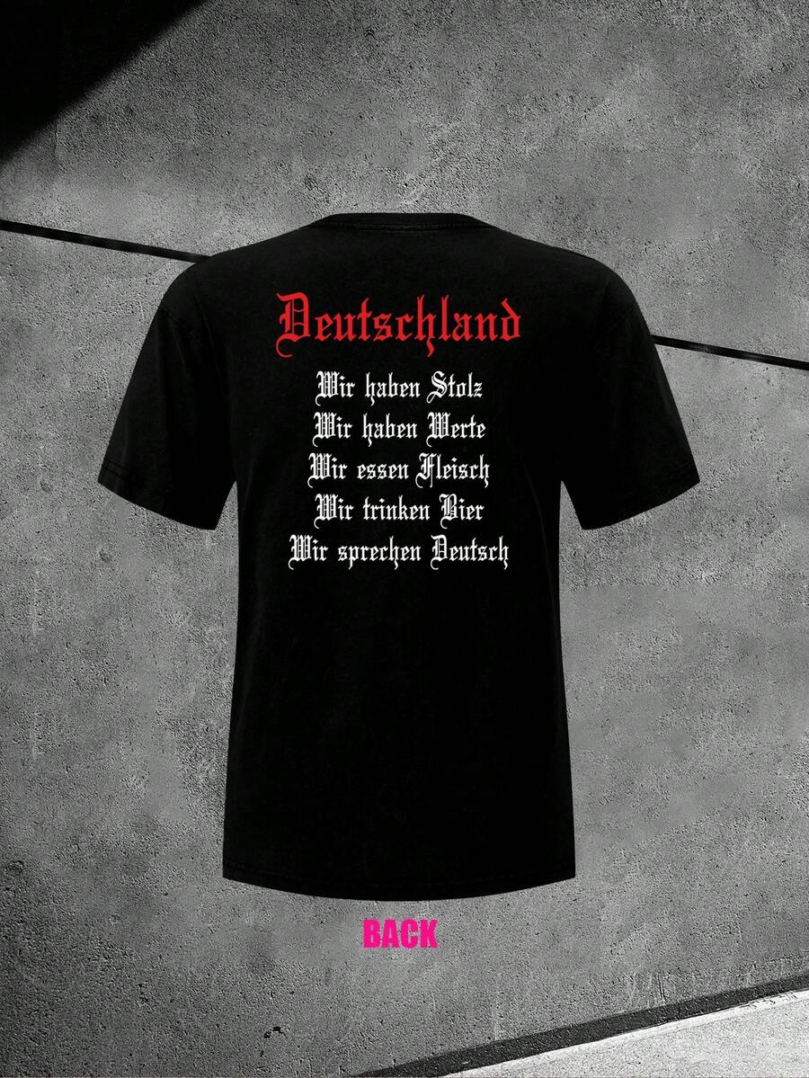 Men T-Shirts - Black - View 1