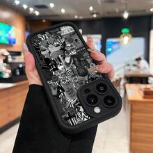 Diseño Punk Hell Grunge. Esta elegante funda es compatible con los modelos  16, 15, 14 Pro Max, 13, 12, 11, XR y XS Plus. Fabricada en silicona TPU, ofrece protección contra golpes y caídas, además de una sensación superior. Es un regalo ideal para familiares, amigos y seres queridos, y una opción perfecta para Navidad.fundas para  13,funda  13,funda  16,fundas ,funda  15,funda para ,fundas para  16,fundas  11,fundas  15,funda  17,protector para ,funda  14,fundas  12,fundas  14,funda  17 pro max,fundas  13,fundas> - Negro - Ver 2