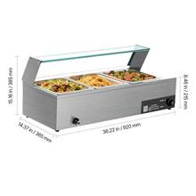 Autres appareils de cuisine - 3*1/2-Portionsplatte mit Glasdeckel - Voir 10