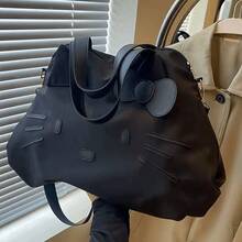 1个大容量猫咪旅行包，新款时尚多功能单肩包，户外休闲手提包 - 彩色 - 查看 9