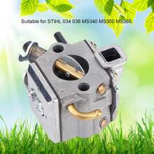 Carburador Para Desbrozadora Para Stihl 034 036 Ms340 Ms350, Carburador de jardín, montaje de carburador, repuesto de carburador de aluminio para STIHL 034 036 MS340 MS350 MS360 - Multicolor - Ver 2