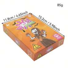 "Virus! Halloween Edition: A Light-Hearted Card Game, 2-6 Players, Quick 20-Minute Party Game With Spooky Virus-Themed Chaos & Strategy, Vibrant Halloween Art, Ideal For Game Nights, Holiday Gatherings & Hobby Enthusiasts Seeking Playful, Themed Group Fun" - Multicolor - View 7