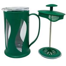 Modern Design French Press Coffee Maker 500ML Practical - Green - View 4