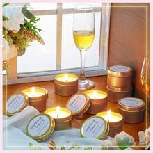 Conelist 8 Pcs Bridesmaid Proposal Gifts Smells Like You'Re In The Bridal Party Candles Bridesmaid Gifts Natural Soy Wax Candles For Best Friends(Pink,Floral) - MàuA - Xem 4