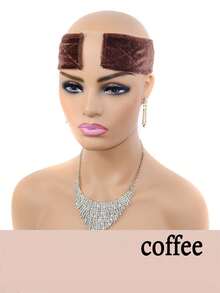 1pc/Pack Velvet Wig Grip Adjustable Wig Band Elastic Wig Fixing Headband Wig Accessories