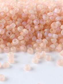 GO2CJBEADS DIY串珠工艺材料 10克手链珠 多色 2毫米圆形玻璃珠，用于珠宝制作