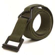 1pc IDOGEAR 1.5 Inch Rigid Heavy Duty Tactical Belt - Durable Nylon Gun Belt With Metal Buckle, Suitable For Concealed Carry