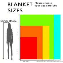 1pc Flannel Soft & Cozy Throw Blanket, Red White Blue Striped Base With American Flag Star Print Pattern, Trending Cross-Border Product, Bedroom/Sofa Decor, American Theme Gift For New Year, Preferred By American Theme Decor Enthusiasts - Multicolor - View 5