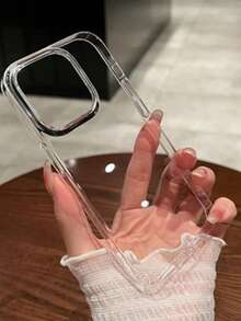 Ultra-Thin Transparent Anti-Drop Phone Case Compatible With IPhone 15 Pro Max, 16 Pro Max, 16 Pro, 14 Pro Max, 14 Pro, 13 Pro Max, 16, 17, 17 Pro, 17 Pro Max - Clear - View 2