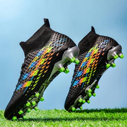 Men's Football Shoes, Girls' And Boys' Football Shoes, Sturdy Football Sports, Outdoor Training Shoes Artificial Ground Soccer Shoes And Sports Shoes