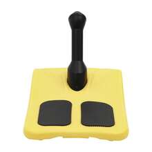 YIYIBYUS Yellow HDPE Sledding Snowboard 165.35lbs Load Portable Outdoor Ski Board - Yellow - View 6