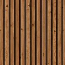 Adhesive Wallpaper With Rustic Wood Ribbed Pattern, Natural Oak, Thin Strips - Multicolored 3 - View 7