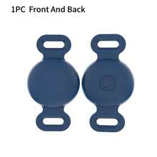 iDestry For Airtag Dog Collar Holder For Airtag Dog Tracker GPS Tracking Accessories Anti-Lost Silicone Case Double Ear Waterproof For Pet Cat Dog Collars Just A Protective Cover