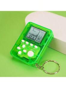 1 件复古游戏手柄钥匙扣，迷你饮酒游戏机吊坠，多种颜色可选 - 万圣节/感恩节/圣诞节礼物 - 彩色 - 查看 6