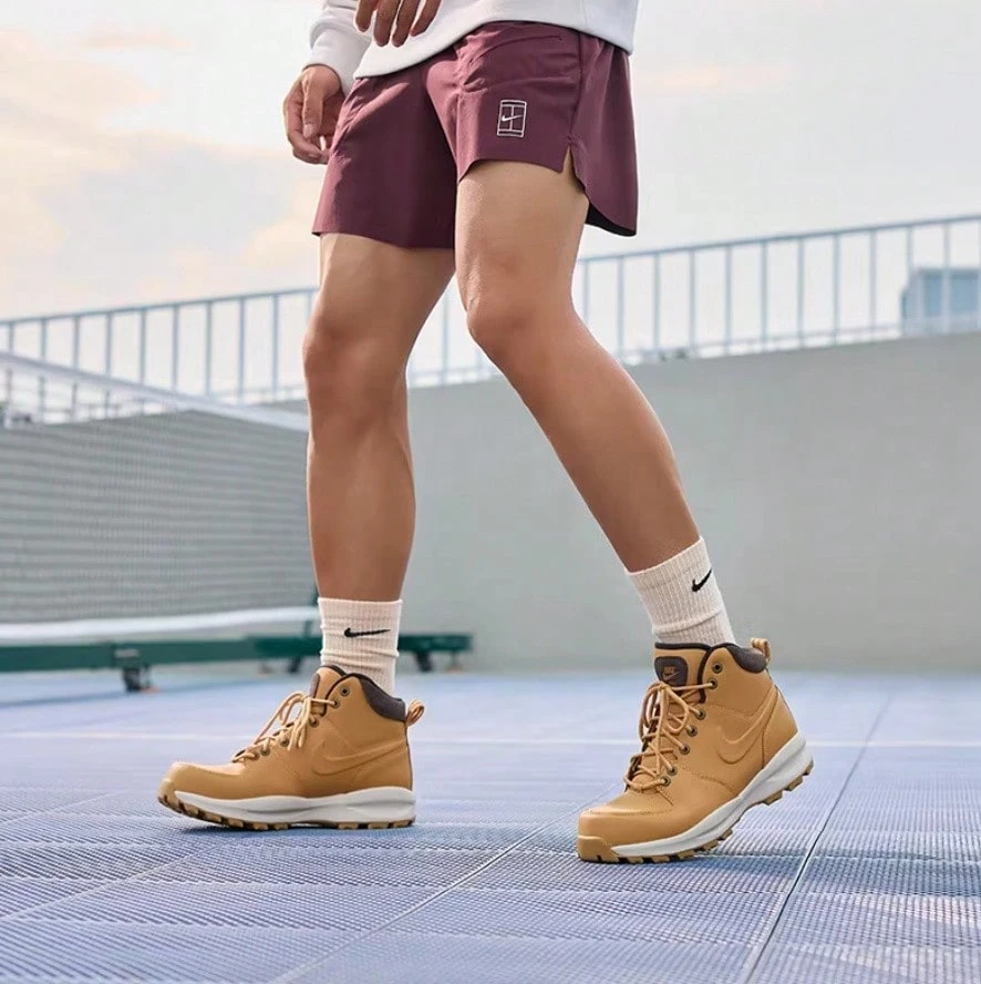 Nike 男鞋新款運動鞋緩震抓地中幫網球鞋