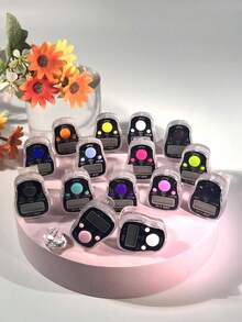 LED Display Finger Counter With Night Light Indicator, 100 Count Reminder, 3 Buttons For Counting, Reset, Backlight Display, 0-99999, Suitable For Prayer Counting, Knitting Counting, Exercise Counting And More