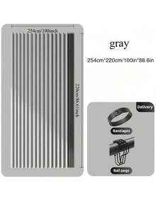 1片装可折叠窗帘隔断（不含杆），四季皆宜，告别难看的悬挂布料，适用于出租公寓床头柜等高端场所，也适用于客厅、卧室等场景。 - 彩色 - 查看 11