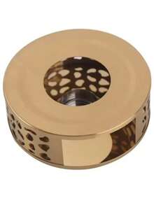 Japanese Hollow Candle Heating Base Stainless Steel Teapot, Glass Teapot, Stainless Steel Teapot Warmer With Candle Base - No Electricity Needed, Suitable For Home And Restaurant Use