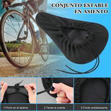 JAFEN Funda para Asiento de Bicicleta - Cojín de Gel para Asiento de Bicicleta Extra Suave, Universal (Pelotón, Exterior, Interior), Unisex - 1 - Ver 5