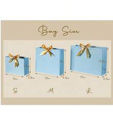 Personalized Bridesmaid Gift Bags, Customized Wedding Gift Bags, Bachelorette Party Gift Bags, Welcome Gift Bags, Bridal Shower Gift Bags, Elegant Gift Bags - Multicolor - View 2