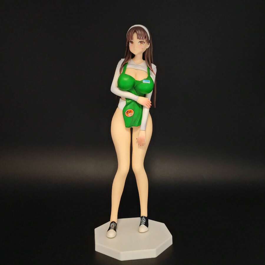 1Pc Gentle Clerk Girl Figurine Model - Desktop Peripheral Ornament | Suitable For Daily Use, Valentine's Day Gift, Holiday Present, School Use, Ideal Gift For Lover, Friend & Classmate | Fashion, Elegant, Cute, Unique & Niche - 袋裝 - 查看 1
