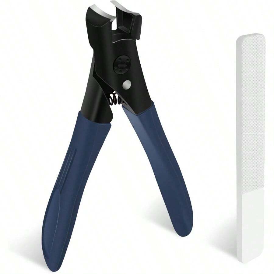 男士指甲钳 - 加厚型脚趾甲钳，适合成人、老年人、男女使用，可用于修剪手指甲和脚趾甲 - 杏色 - 查看 1