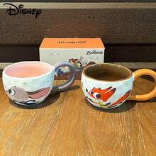 疯狂动物城朱迪思·尼克陶瓷咖啡杯创意大耳朵马克杯高档家居早餐杯 - 彩色 - 查看 3