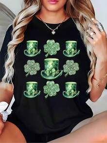 Women Sports Tees & Tanks - Black - View 1