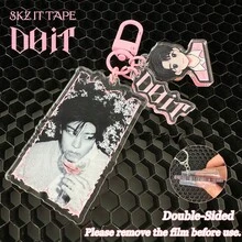 /Kpop/STAY/Skz 钥匙扣，DOIT 钥匙扣，粉色门形钥匙扣，双面亚克力钥匙扣，包包挂饰，水瓶挂饰，派对小礼物，圣诞礼物，生日礼物 - 彩色 - 查看 11