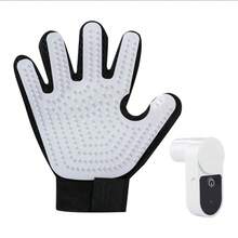 Upgrade Efficient Pet Hair Remover Glove, Cat & Dog Grooming Gloves For Shedding, Pet Steam Grooming Gloves, Deshedding Steam Glove, Upgrade Spray Cat Grooming Brushes