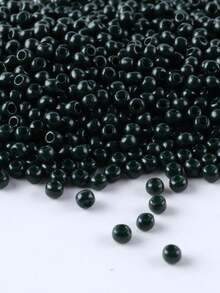 GO2CJBEADS DIY串珠工艺材料 10克手链珠 多色 2毫米圆形玻璃珠，用于珠宝制作