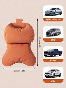 Car Neck & Back Support Pillow - Dual-Core Zero Pressure Filling Technology, 5-Point Ergonomic Support, Adjustable Height & Angle, Breathable Mesh Fabric, Soft & Skin-Friendly, Tool-Free Quick Installation, Anti-Slip & Anti-Displacement Design, Compatible With All Vehicle Seats Including Sedans, SUVs And New Energy Cars - one-size - View 7