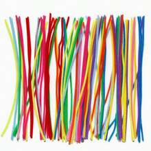 100pcs Colorful Pipe Cleaners Set, Suitable For Crafting, Twisting Rods And Twisting Strips, DIY Craft Material Pack, Christmas Craft Set, Handmade, DIY Christmas Decorations, Suitable For Creative DIY Art Projects, Christmas, Bathroom Decor, Bedroom Decor, Valentine's Day Gift, Christmas Gift, Birthday Gift, Gift For Friends And Teachers, Holiday Gift, Gift For Mom - Multicolor - View 4