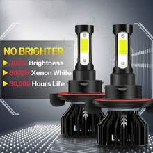 VCSZKXLY A Set Of High-End 9005 9006 9007 9008 H4 H7 H11 LED Headlights, 6000K Yabai Luxury Car High And Low Headlights, Presenting High-End Ultra-High True Lumens, 240W Premium Quality 80000 Lumens, High-Quality Accessories Showcase The Luxury Car Style. - 9008 - View 10