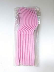 10/30pcs Pink Tableware Set, Suitable For Festival Parties, Mother's Day, Weddings, Birthdays And Gatherings - Fashionable Cake Knives, Forks And Spoons - Suitable For Formal Events And Dining - Multicolor - View 11