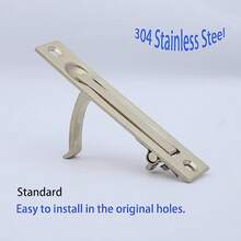 XISH Dontay - Paquete de 2 cierres y tirador de puerta de bolsillo redondo indicadores codificados por colores cierre de privacidad cama/baño asas de raso respaldo de 2-3/8 pulgadas herrajes para - como en la foto - Ver 3