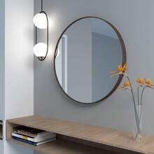 Large Round Decorative Bathroom Mirror - Gương - Xem 8