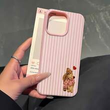 Esta elegante funda es compatible con los modelos  16, 15, 14 Pro Max, 13, 12, 11, XR y XS Plus. Fabricada en silicona TPU, ofrece protección contra golpes y caídas, además de una sensación superior. Es un regalo ideal para familiares, amigos y seres queridos, y una opción perfecta para Navidad.fundas para  13,funda  13,funda  16,fundas ,funda  15,funda para ,fundas para  16,fundas  11,fundas  15,funda  17,protector para ,funda  14,fundas  12,fundas  14,funda  17 pro max,fundas  13,fundas>,funda , - Rosa - Ver 3