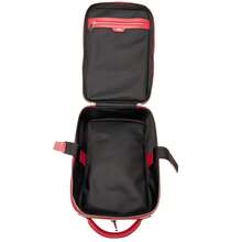 Dior Authenticated Christian  PRE-OWNED Oblique Perforated Calfskin Galaxy World Tour Shoe Case Bag - 紅色 - 查看 4