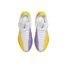 Nike GT Cut 3 Turbo EP Classic Comfortable Basketball Shoes, Unisex - White, Yellow, Purple - View 3