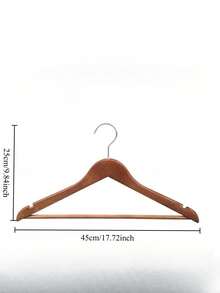 1/3/6 قطع - شماعات خشبية، شماعات خشبية مانعة للانزلاق للفنادق، شماعات خشبية للبنطلونات، شماعات خشبية قابلة للتدوير، شماعات خشبية مانعة للانزلاق للملابس المنزلية، شماعات للمتاجر الملابس، شماعات الفنادق، رفوف التجفيف، شماعات المنزل، شماعات مانعة للتشويه وموفرة للكتف - مشاهدة 5