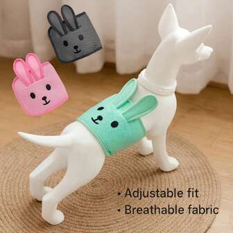 Pantalones fisiológicos de perro macho con diseño de dibujos animados, pantalones antiagresión para mascotas, pantalones pañal para perros Poodle y Corgi