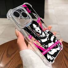 Osaki Nana Handyhülle kompatibel mit  16, 15, 14, 13, 12, 11 Pro Max, X, XR, XS Max, 8, 7 Plus - Stoßfeste transparente weiche Rückabdeckung, Hülle kompatibel mit  17 Pro Max Hülle,  17 Pro Hülle,  17 Hülle,  16 Pro Max Hülle