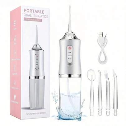 impermeable eléctrico de blanqueamiento dental viaje en casa hilo dental agua Flosser