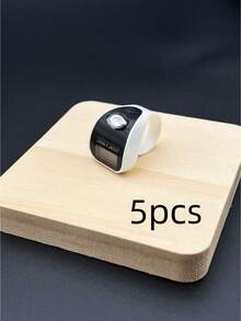 Contador de anillos portátil, contador de dedos electrónico, mini contador, contador de color de caramelo de dos tonos, adecuado para deportes al aire otros usuarios, ligero y portátil, escenarios de uso versátiles, aplicable para recitación, conteo de oraciones / 1 cuerda/12 cuerdas de cuentas de oración islámicas, 99 cuentas de perlas de vidrio falso, adecuado para pulseras de oración y alabanza árabe, estilo con borla, se puede usar para el recuento de recitación de oraciones, uso diario y decoración - Multicolor - Ver 30