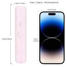 Hatteker 1件装女士二合一电动剃须刀及修剪器，适用于私密部位