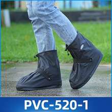 Universelle wasserdichte rutschfeste kurze Regenstiefelüberzüge für Erwachsene und Studenten, weißer PVC verstärkter, verschleißfester Überzug, hochelastischer Kordelzug + Reißverschlussdesign, Einmal-Klick An/Aus, Outdoor-Schutz bei Regen/Schnee, wiederverwendbar, handwaschbar, unverzichtbar für Pendler bei Regen, Studentenregenbekleidung, Isolierung, Galentines, Welpen, Karneval, Partydekorationen