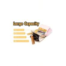 - Carteras para gatos para nias, lindo cartera pequeo de piel sinttica con ventana de identificacin para mujeres y nias, Rosado, Lindo - Amarillo - Ver 2