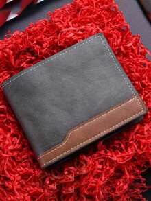 [Anpassad] Personlig graverad plånbok, Anpassad bokstavs- och namngravyr, Unisex bifold plånbok med flera kortfack, Myntficka med dragkedja, Lämplig för alla hjärtans dag, årsdag, födelsedagspresent, Avslappnad hållbar design, Minimalistisk och moderiktig, Högkvalitativt hantverk - Multifärgad - Visa 10