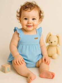 Kit c/ 6 Peças de 3 Conjuntos Batinha + Calcinha Eloá - Multicolorido - Visão 11